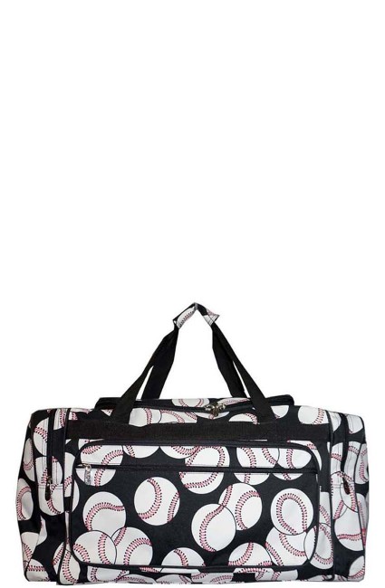 Printed Duffle Bag-SKQ420/BK